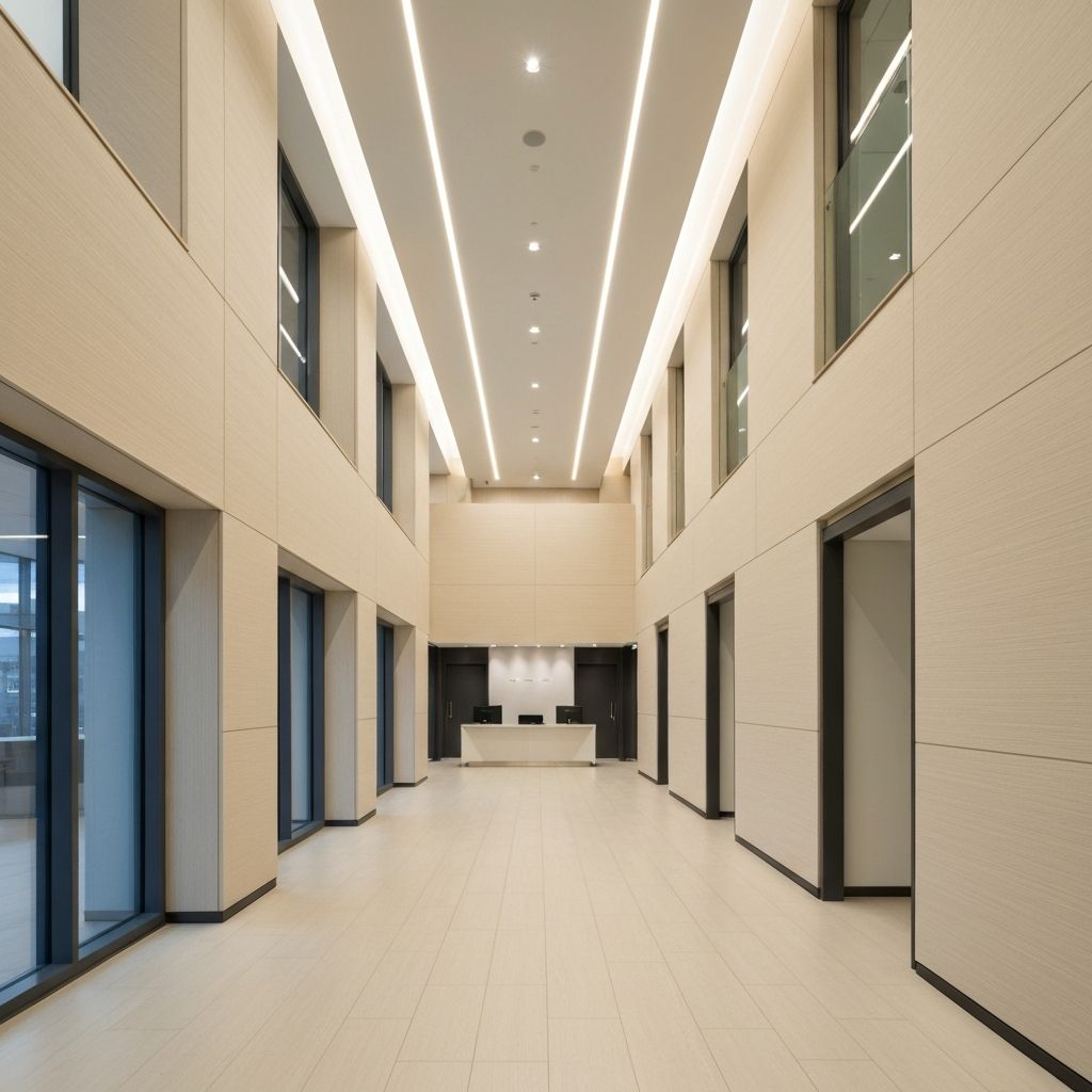 Executive office building interior — architectural photography